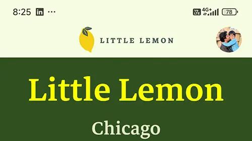 Screenshot of Little Lemon: Cross-platform Mobile App